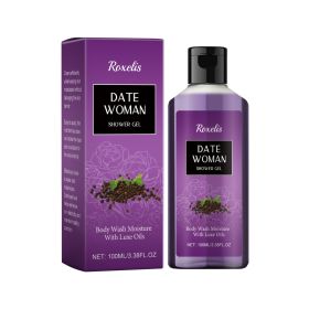 Roxelis Herbal Floral Shower Gel Gently Nourishes, Cleanses, Moisturizes And Jasminates Long-Lasting Fragrance Shower Gel For Skin Care (Option: 100ml-113.4g-4.45*1.77*1.38inch)